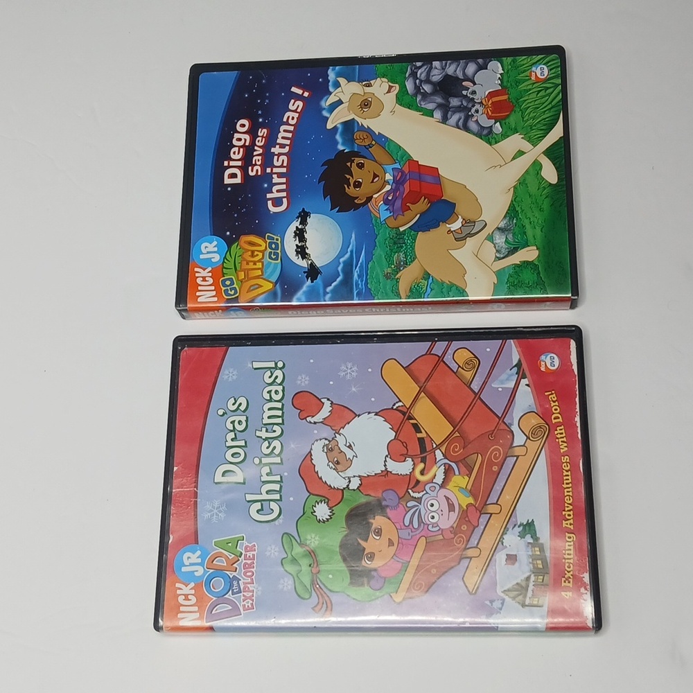 Dora the Explorer Dora's Christmas Go Diego‎ Go  Diego Saves Christmas Dvd's